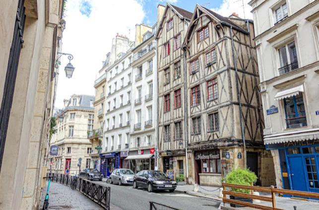 Appartement Quartier Dans Le Marais Hotel De Ville باريس المظهر الخارجي الصورة